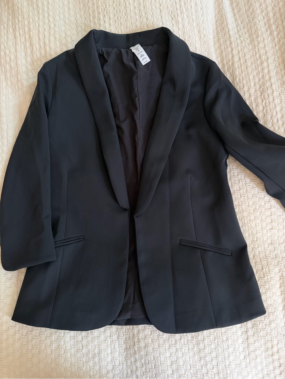 Yogalicious Black Scuba Bently Blazer